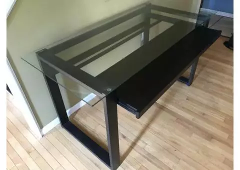 Glass-top Desk